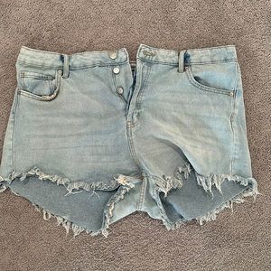 Wild fable light denim shorts